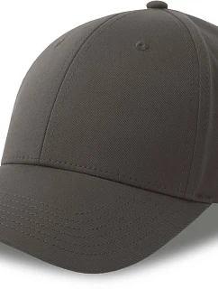 Atlantis Headwear Bolt-S 6 panelová baseballová kšiltovka 33.0314 dark grey