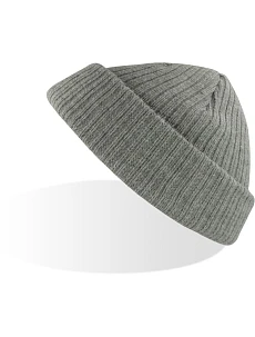 Atlantis Headwear Docker Melanžová pletená čepice "Docker" 33.7070 grey melange