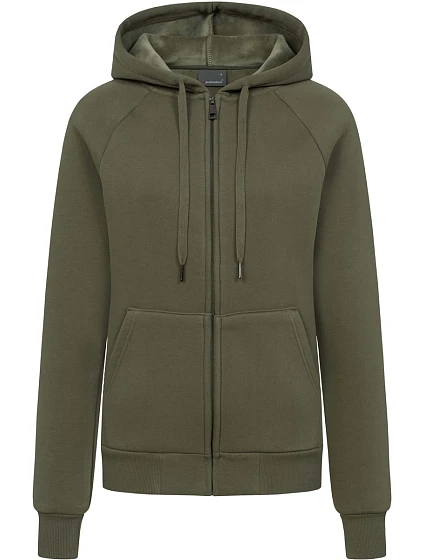 Promodoro 5505 Dámská mikina s kapucí z těžké bavlny 40.5505 dusty khaki Promodoro 5505 Dámská mikina s kapucí z těžké bavlny 40.5505 dusty khaki
