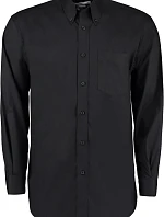Kustom Kit KK 105 (13,5-18) Košile Oxford s dlouhým rukávem 43.0105 black