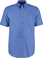 Kustom Kit KK 350 (18,5-23) Pracovní košile Oxford s krátkým rukávem 43.350X italian blue