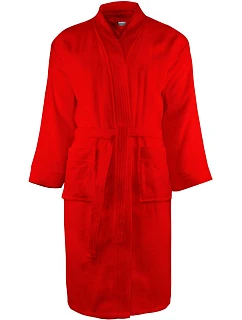 The One Towelling Bathrobe Župan 48.1011 red