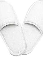 The One Towelling Slippers Froté pantofle 48.1026 white/white