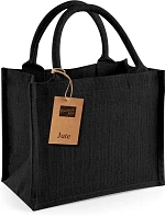 Westford Mill W 412 Jutová nákupní taška Mini 50.0412 black/black