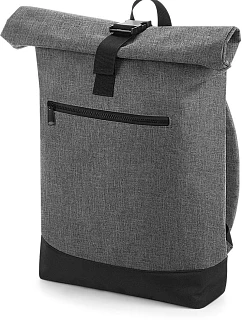 BagBase BG 855 Batoh "Roll-Top" 52.0855 grey marl/black