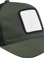 Beechfield B 636 5 Panelová trucker kšiltovka s nášivkou 53.0636 olive green/black