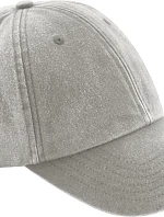Beechfield B 655 6 panelová nízkoprofil kšiltovka "Vintage" 53.0655 vintage grey
