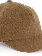 Beechfield B 682 6 panelová kšiltovka "Heritage Cord Cap" 53.0682 camel