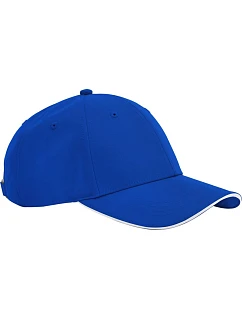 Beechfield B 195R 6 panelová kšiltovka "Team Sports-Tech" 53.195R bright royal/white