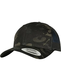 Flexfit 6606MC 6 panelová retro kšiltovka Multicam® 55.06MC multicam black