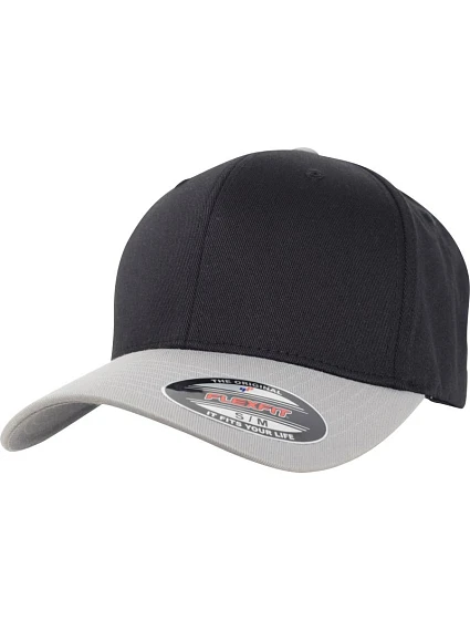 Flexfit 6277T/6277TT 6 Panelová kšiltovka Flexfit Wooly Combed 55.277T black/silver Flexfit 6277T/6277TT 6 Panelová kšiltovka Flexfit Wooly Combed 55.277T black/silver