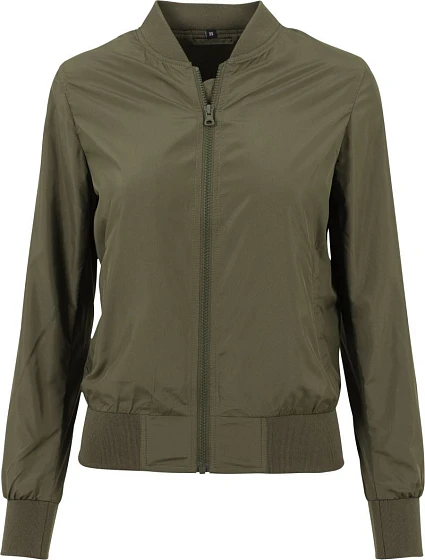 Build your Brand BY 044 Dámská bomber bunda 56.0044 dark olive Build your Brand BY 044 Dámská bomber bunda 56.0044 dark olive
