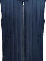 James Harvest Scarsdale Vest Men Pánská prošívaná vesta 62.1052 navy