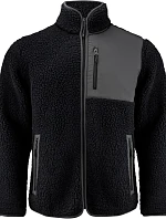 James Harvest Kingsley Fleece Men Pánská fleecová bunda Sherpa "Two-Tone" 62.1500 black
