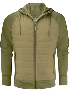 James Harvest Keyport Jacket Men Pánská hybridní bunda "Two-Tone" 62.2032 moss green