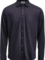 J.Harvest & Frost IB 132 Slim Men Košile Interlock s dlouhým rukávem 63.3202 navy