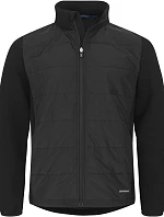 Cutter & Buck Pemberton Hybrid Jacket M Pánská hybridní strečová bunda 68.1494 black