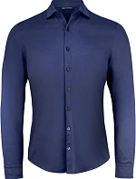 Cutter & Buck Advantage Shirt Men Piqué košile s dlouhým rukávem 68.2410 dark navy