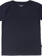 Pure Waste KDTS Dětské tričko z těžké bavlny 74.KDTS solid navy