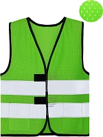 Korntex KWM – Korfu Dětská síťovaná bezpečnostní vesta 76.KWM1 neon green