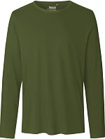 Neutral O 61050 Pánské tričko s dlouhým rukávem 77.6150 military