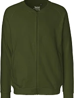 Neutral O 73501 Unisex mikina z bio bavlny 77.7301 military