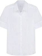 Seidensticker Blouse SSL Halenka s krátkým rukávem 78.0605 white