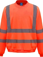 Yoko HVJ 510 Hi-Vis mikina 79.J510 hi vis orange