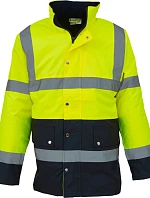 Yoko HVP 302 Hi-Vis Parka 79.P302 hi vis yellow/navy