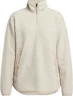 Tenson Yoke Half Zip W Dámská fleecová mikina s 1/4 zipem 84.7645 sand