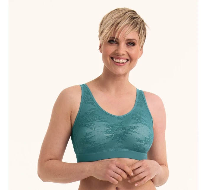 Essential Lace braletka s pěnovou výztuží light smaragd model 20869584 - Anita Care Essential Lace braletka s pěnovou výztuží light smaragd model 20869584 - Anita Care