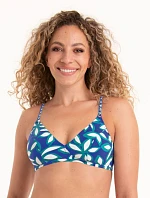 Style Minou Top Bikini - horní díl 8733-1 modrá oceán - RosaFaia