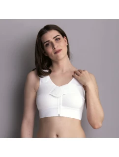 Marbella kompr.podp.+pooperač.pás zapínání vpředu 1095 white - Anita Care