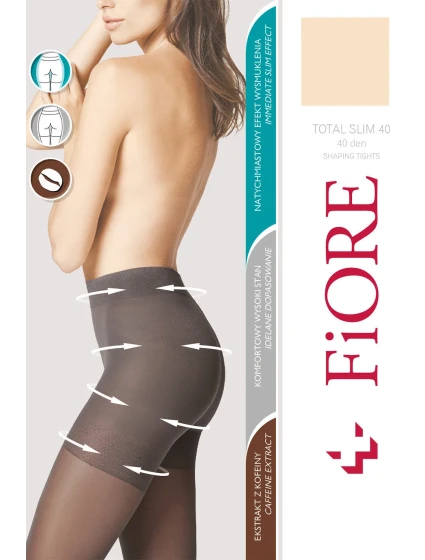 Fiore Total Slim 40 den M5207 barva:světlá přírodní Fiore Total Slim 40 den M5207 barva:světlá přírodní