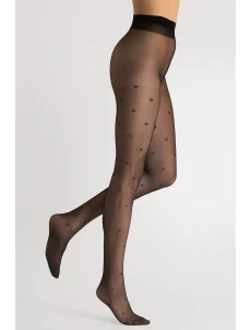 Fiore Confetti 20 DEN G6060 barva:černá