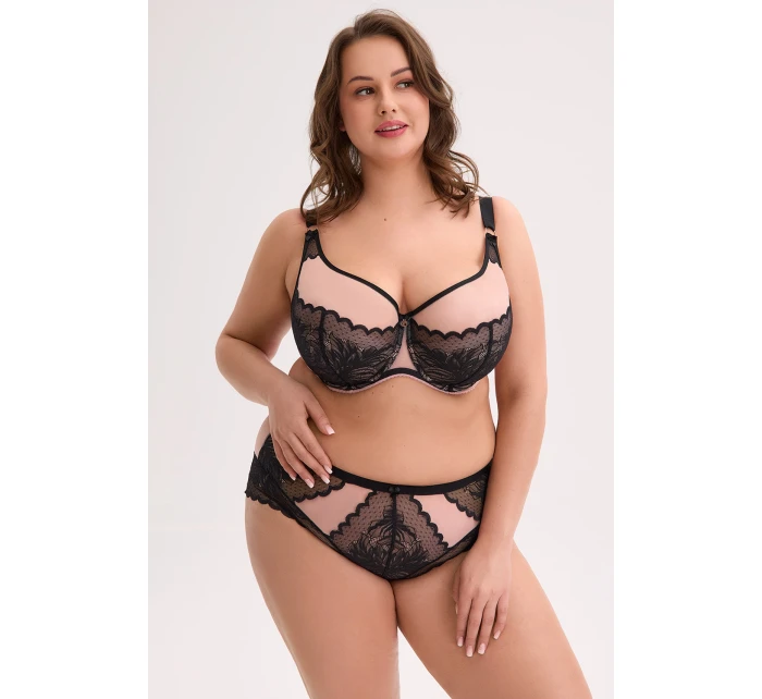 Gaia 1308M Amara Maxi barva: černá a růžová Gaia 1308M Amara Maxi barva: černá a růžová