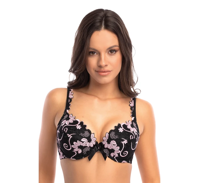 Rose Florence barva: černá a růžová Rose Florence barva: černá a růžová