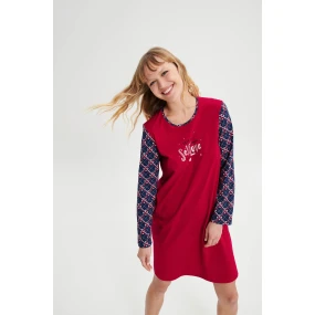 Vamp - Noční košile s dlouhým rukávem 19441 - Vamp