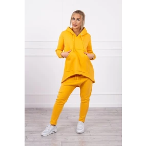 Sada pytlovitých kalhot v hořčicové barvě Sada pytlovitých kalhot v hořčicové barvě