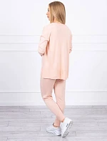 Sada svetrů 3-dílná pudrově růžová