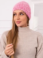 Dámská čepice Cina K259 tmavě růžová