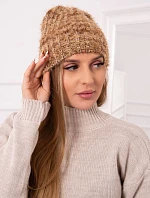 Dámská čepice Cina K259 hnědá