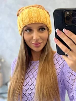 Dámská čepice Feba K330 hořčicová