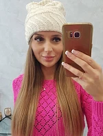 Dámská čepice Dagmara K332 ecru