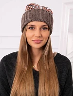 Dámská čepice Iris K348 cappuccino