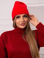 Dámská čepice Irmina K333 červená