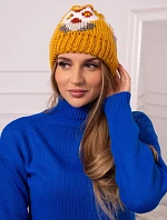 Dámská čepice Ofelia K349 mustard
