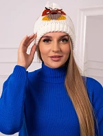 Dámská čepice Ofelia K349 ecru