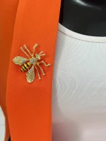 Brož včela A-2-21-9 černý