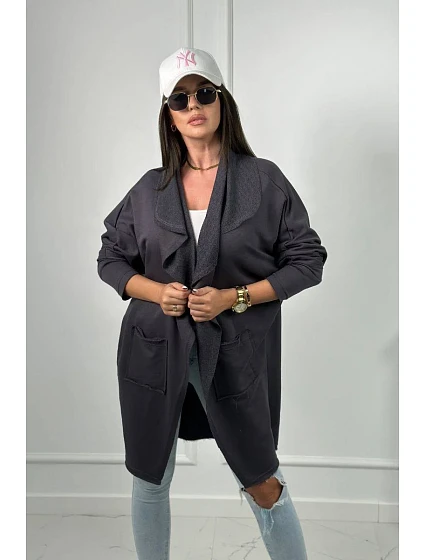 model 18856954 s kapsami grafit - K-Fashion